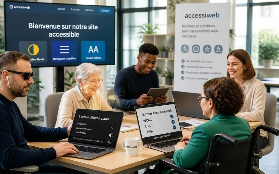 Accessiweb : normes et solutions pour l’accessibilité web inclusive