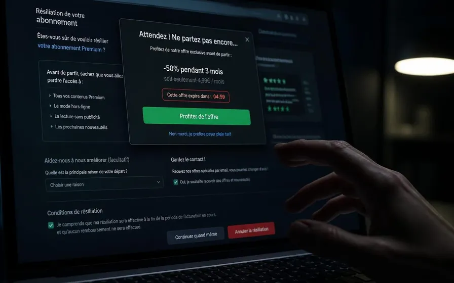 Dark pattern : comprendre et reconnaître les interfaces trompeuses