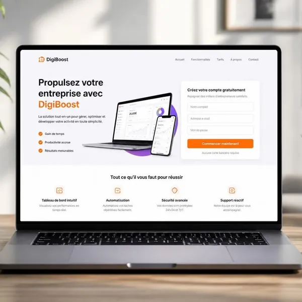 Image related to landing page exemple : 10 modèles efficaces pour augmenter vos conversions