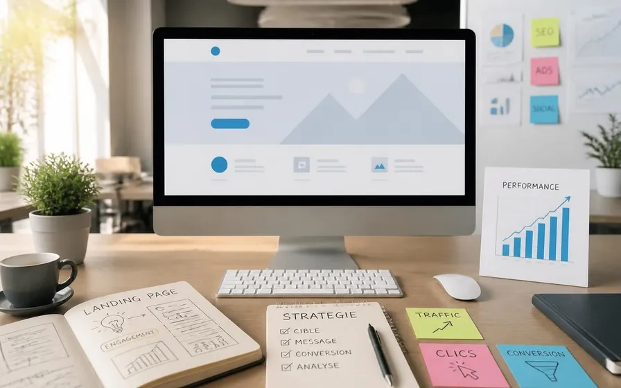 Landing page définition : comprendre son rôle et ses objectifs en marketing digital